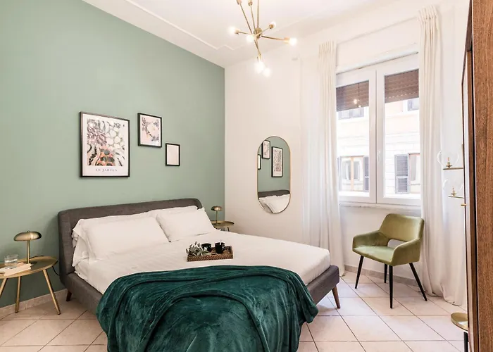 Apartamento The Rent - Bright Three-bedroom Along The Tiber River
